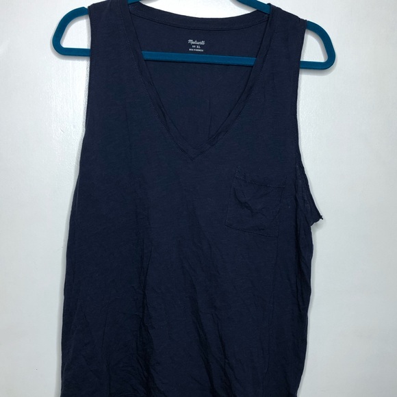 *BUNDLE of 3* Madewell Whisper V-neck Tanks - Picture 4 of 5